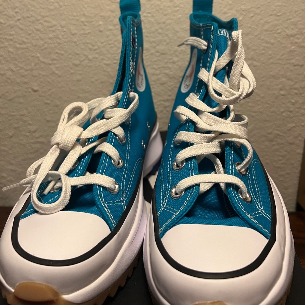 Converse Run Star Hike Hi Rapid Teal - Picture 2 of 8
